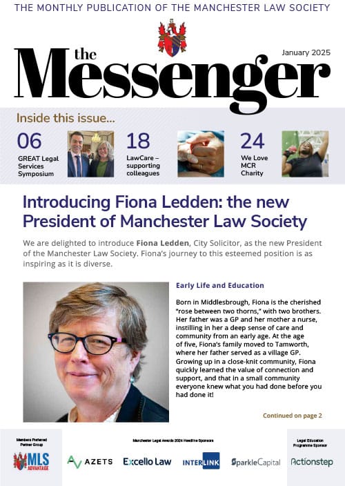 The January Messenger Cover Page