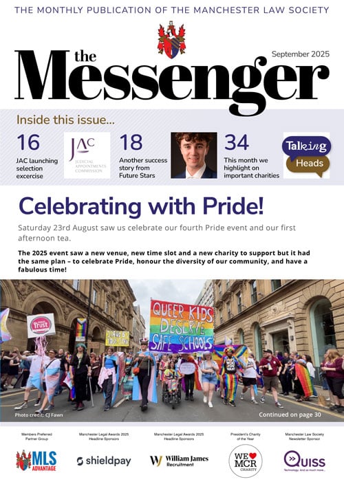 The Messenger September 2025 Cover Page