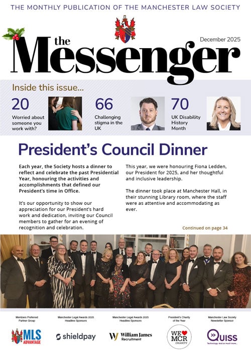 December Messenger Front Cover