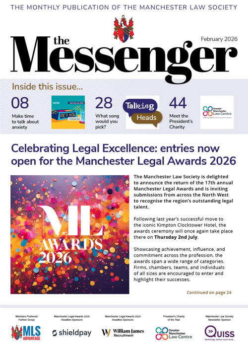The February Messenger Front Cover