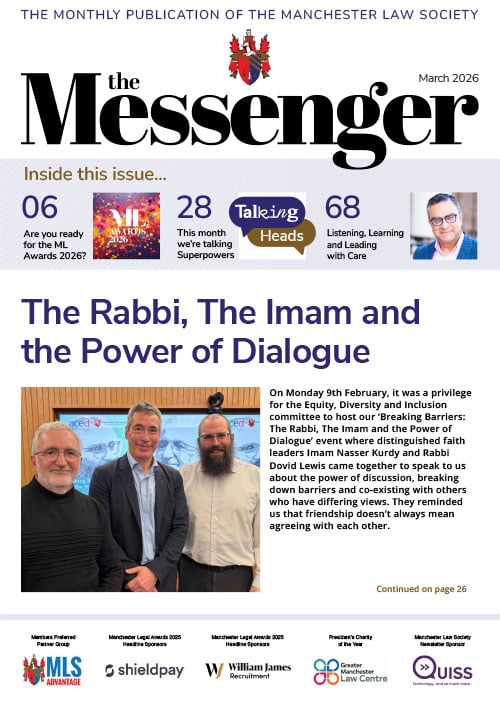 March Messenger Front Cover