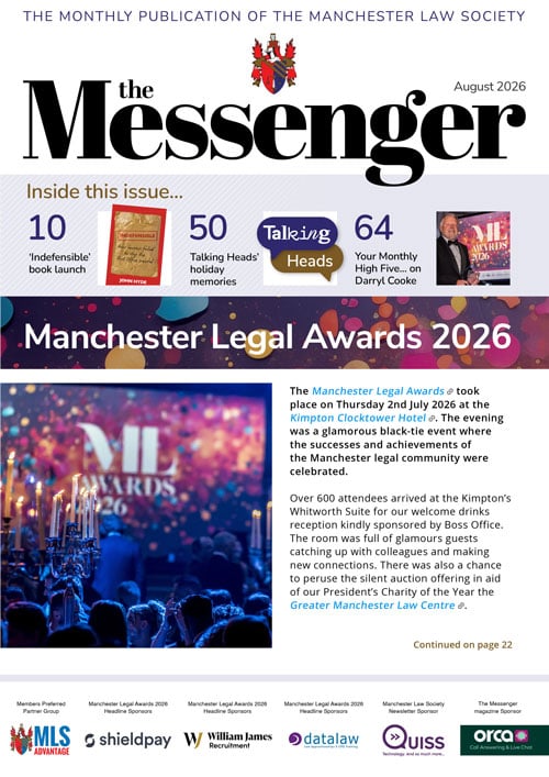 August Messenger Front Cover