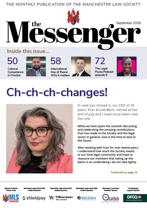 Messenger September Cover